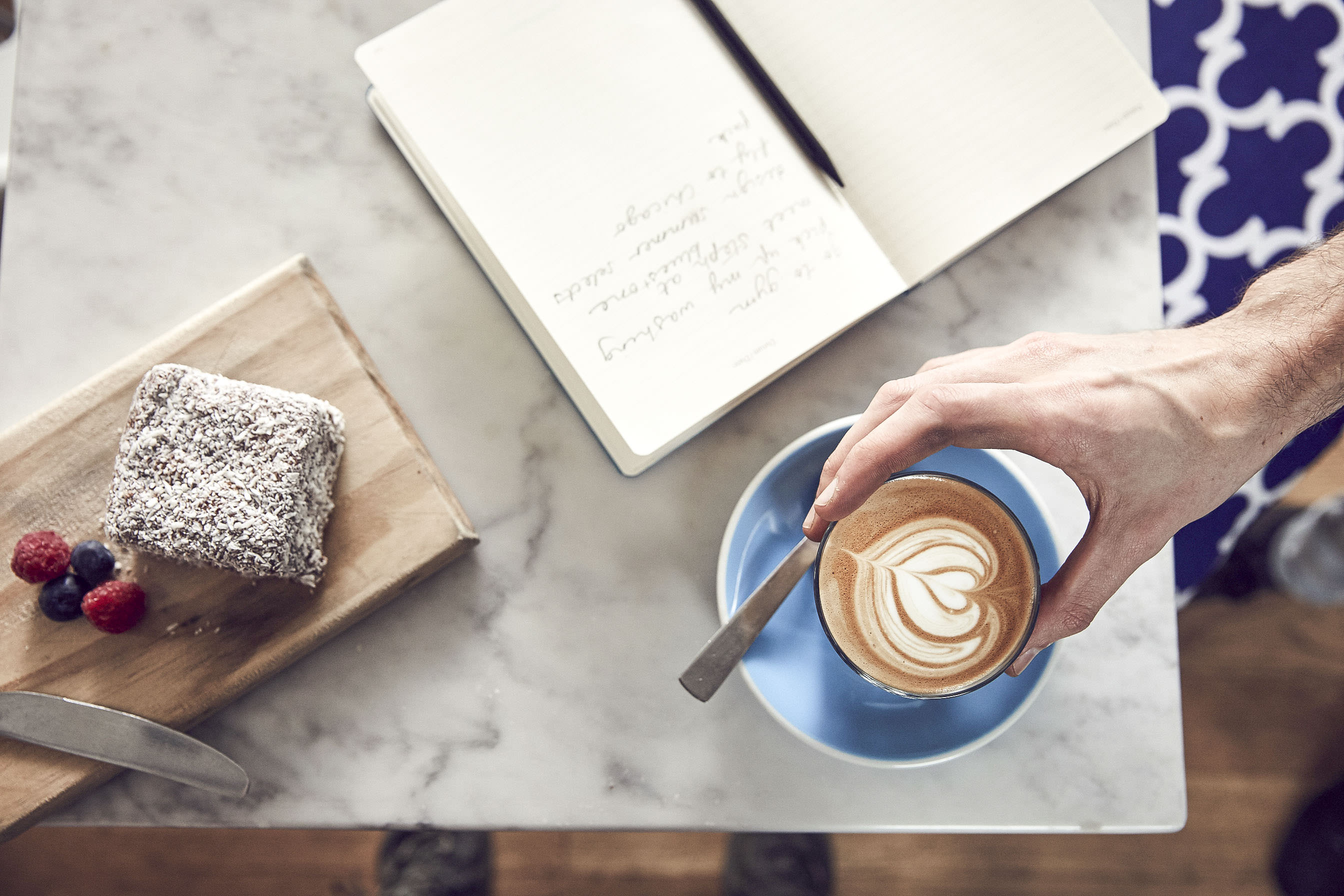 "Top 6 spots for Aussie coffee in New York!" by delicious. Bluestone Lane