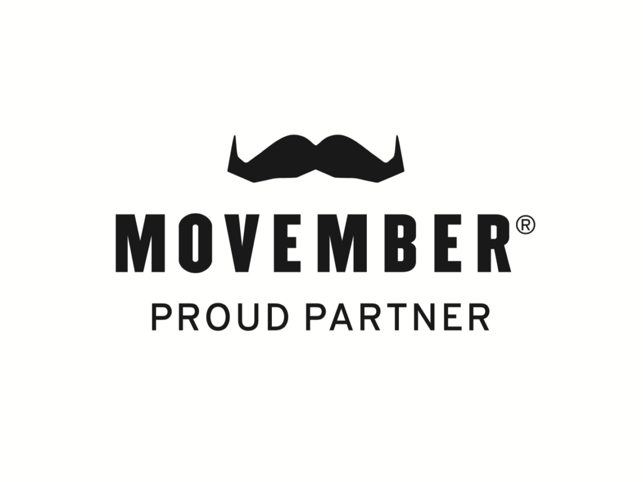 Movember Proud Partner Logo