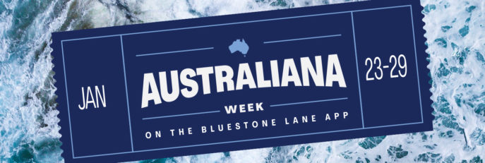 Australiana week on the Bluestone Lane app